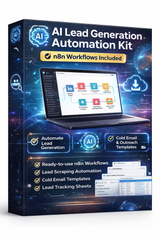 AI Lead Generation Automation Kit (n8n Workflows + Templates)